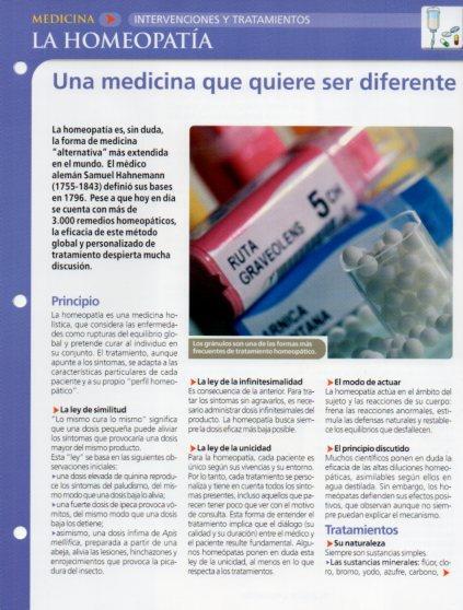 LAMINA V28625: La homeopatia