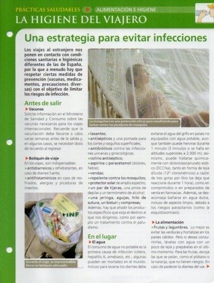 LAMINA V28639: La higiene del viajero