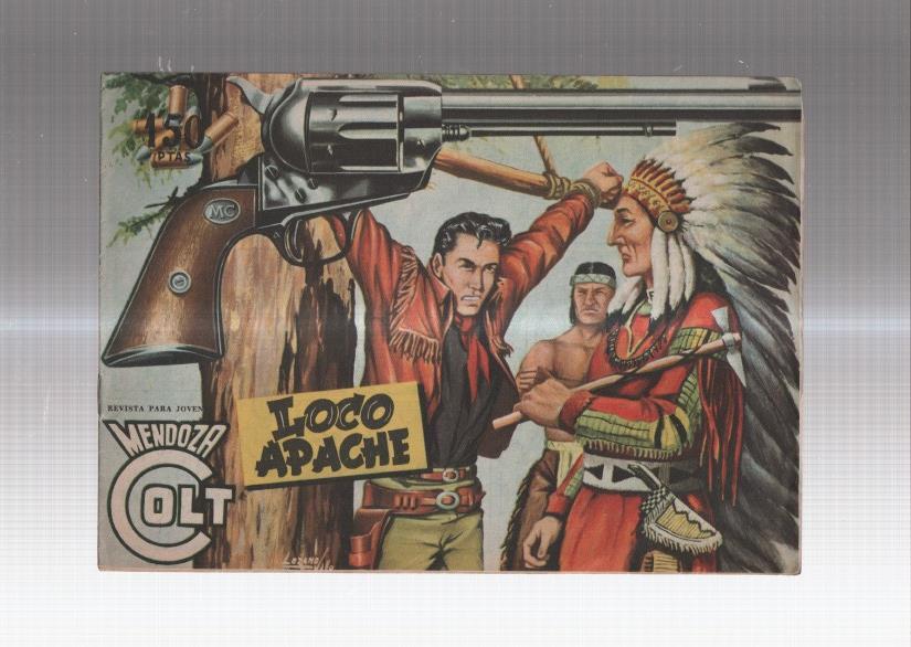 Mendoza Colt original numero 053: Loco apache (numerado 2 en trasera)