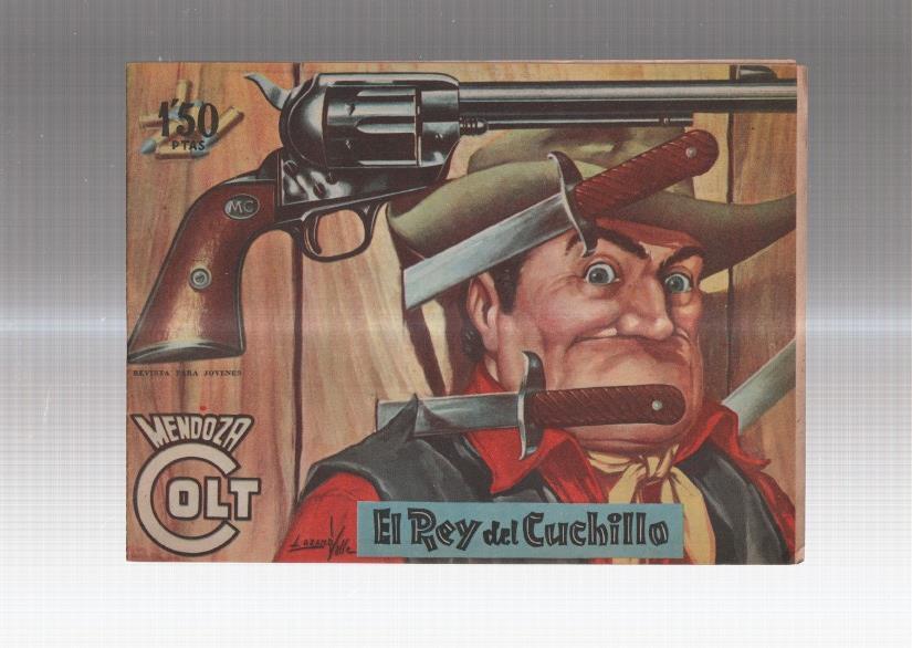 Mendoza Colt original numero 055: El rey del cuchillo (numerado 2 en trasera)