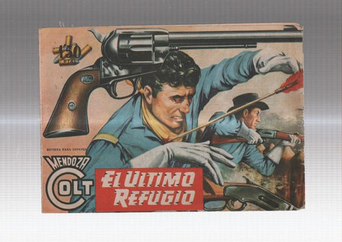 Mendoza Colt original numero 054: El ultimo refugio (numerado 2 en trasera)