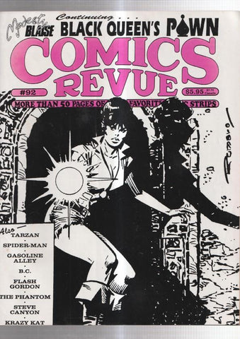 Revista: Comics Revue numero 92: Tarzan, Spiderman
