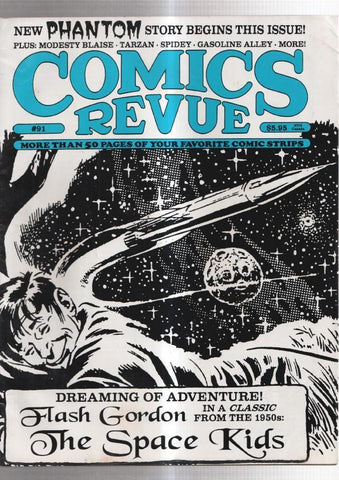 Revista: Comics Revue numero 91: Steve Canyon, Flash Gordon