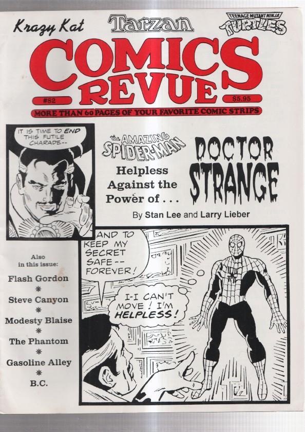 Revista: Comics Revue numero 82: : BC-Tortugas Ninjas Mutantes