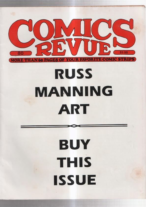 Revista: Comics Revue numero 80: Russ Manning Art-Buy This Issue
