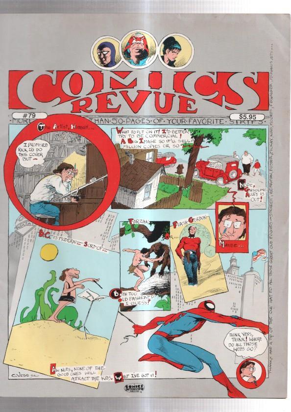 Revista: Comics Revue numero 74: Tarzan, Steve Canyon