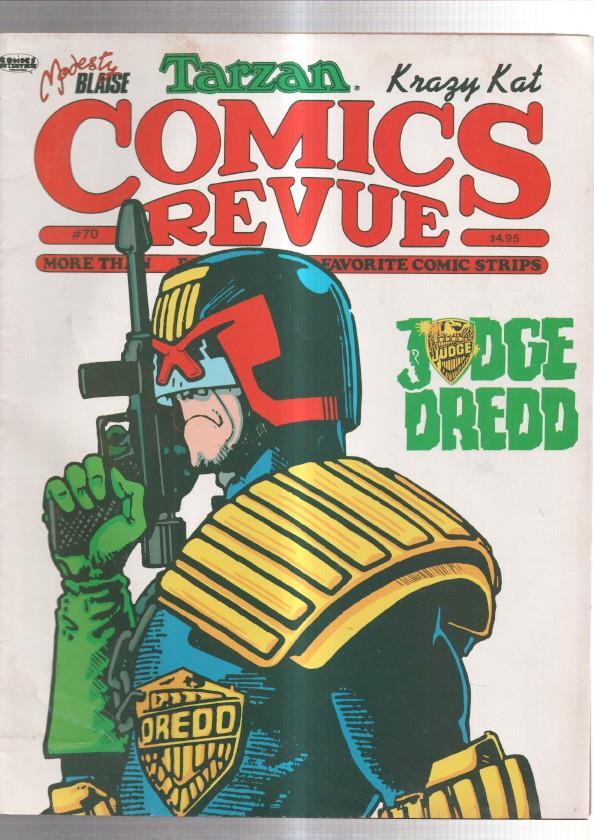 Revista: Comics Revue numero 70: Judge Dredd