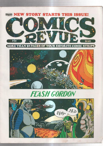 Revista: Comics Revue numero 68: Judge Dredd, Flash Gordon