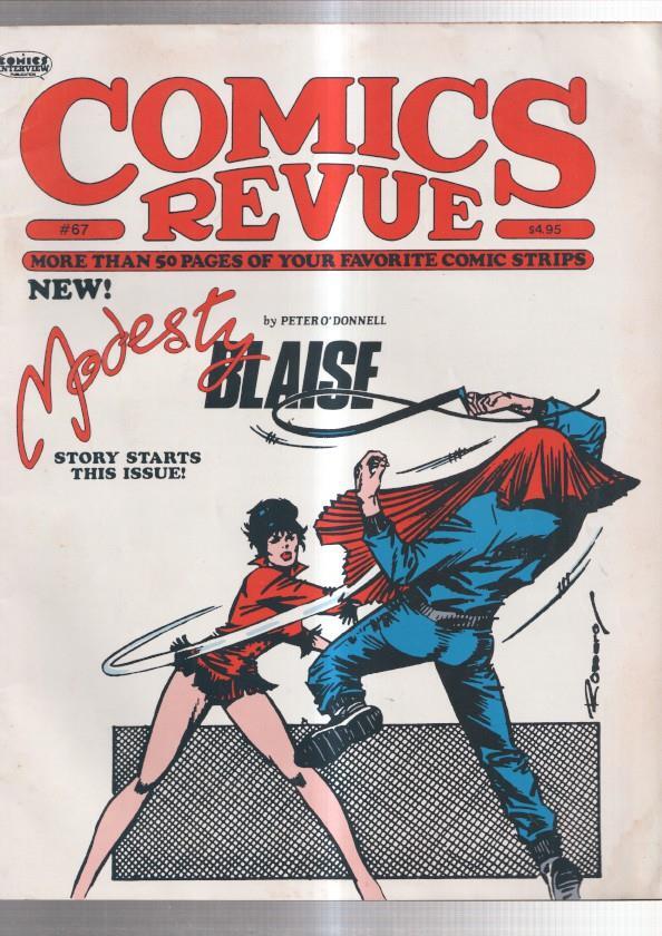 Revista: Comics Revue numero 67: la cubierta esta medio suelta