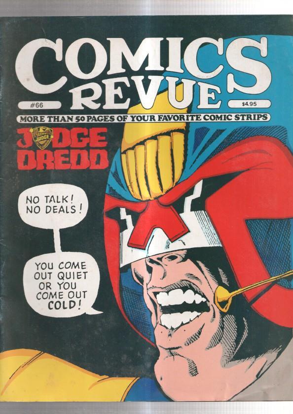 Revista: Comics Revue numero 66: Judge Dredd, Tortujas Ninja