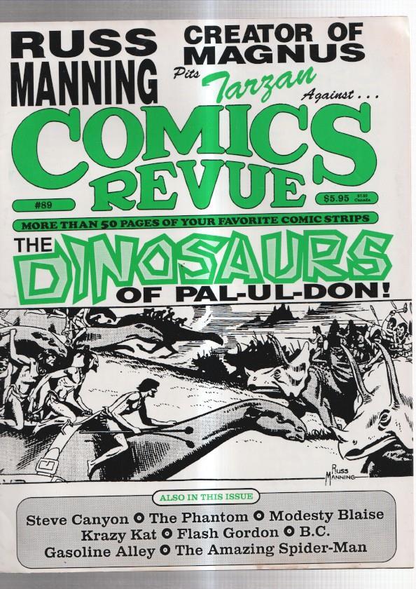 Revista: Comics Revue numero 89: Krazy Kat, Modesty Blaise