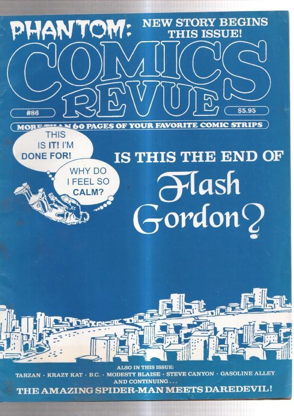 Revista: Comics Revue numero 86: Flash Gordon, Spiderman