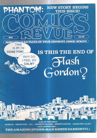 Revista: Comics Revue numero 86: Flash Gordon, Spiderman
