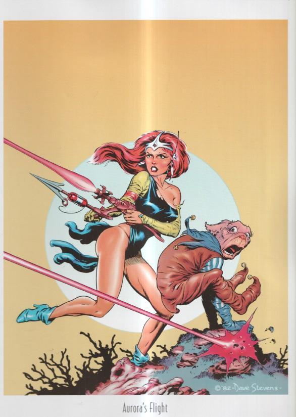 Lamina Art of Dave Stevens: Aurora's Flight