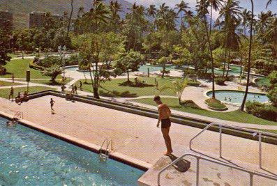 POSTAL PV04806: Piscina olimpica del Club Puerto Azul en Naiguata, Venezuela