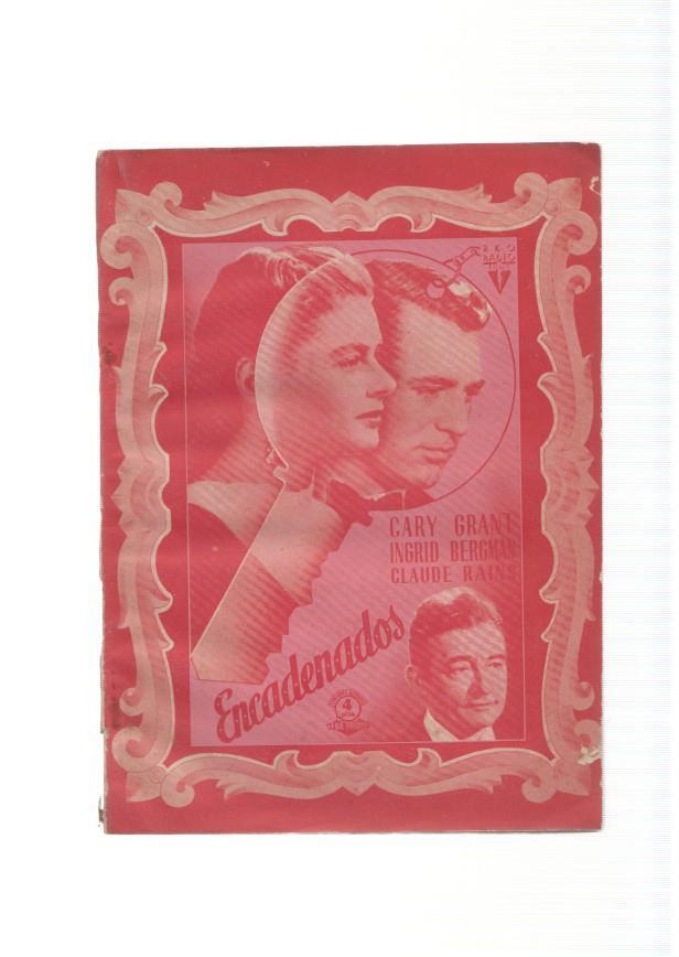 Encadenados : Gary Grant, Ingrid Bergman y Claude Rains
