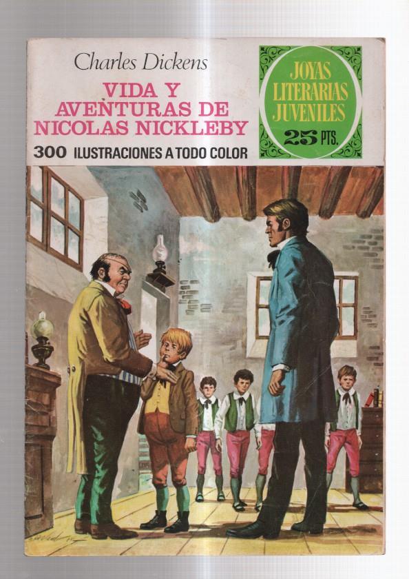 Joyas Literarias Juveniles numero 148: Vida y aventuras de Nicolas Nickleby