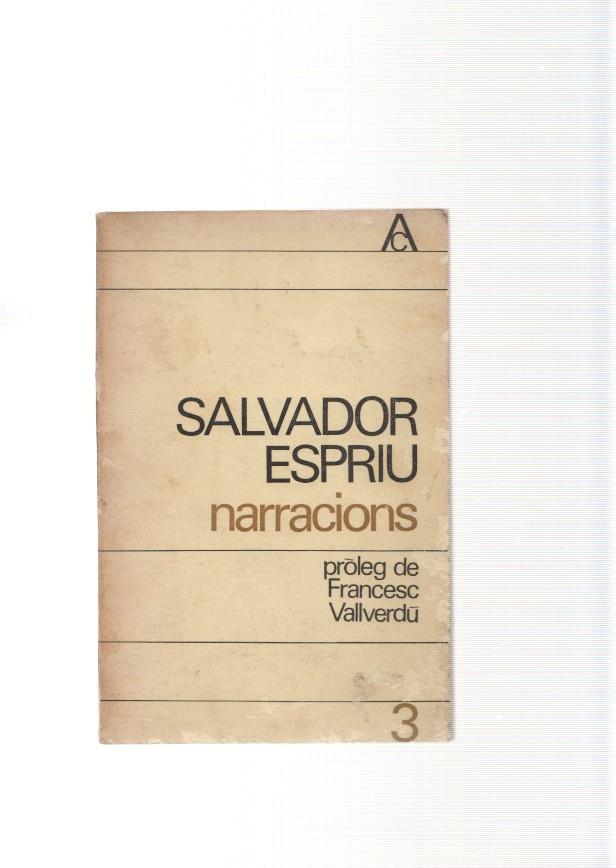 Narracions de Salvador Espriu