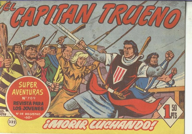 El Capitan Trueno original numero 332