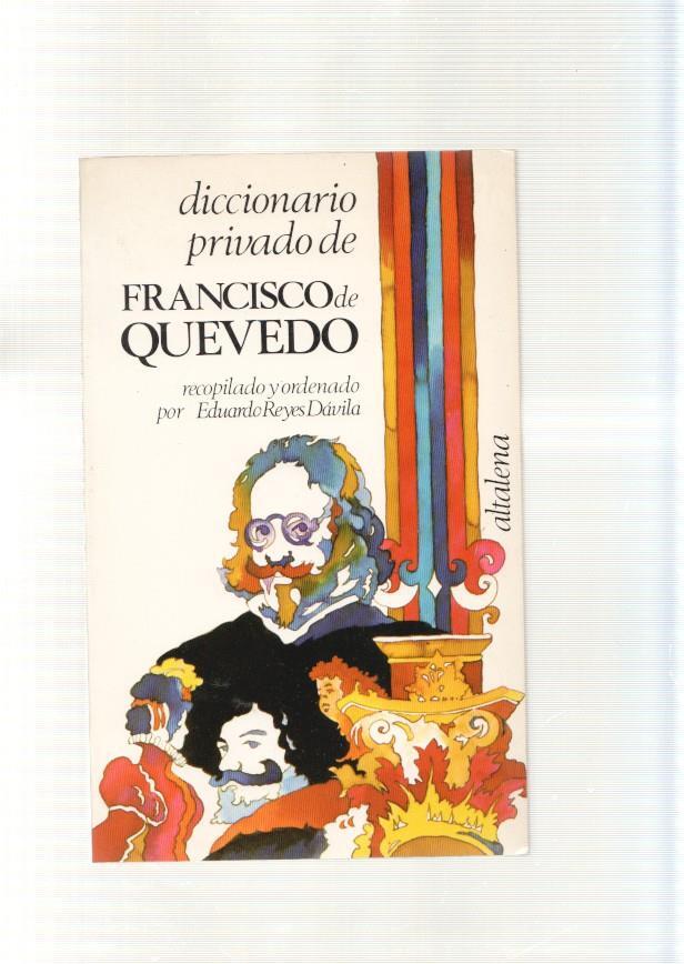 Diccionario privado de Francisco Quevedo