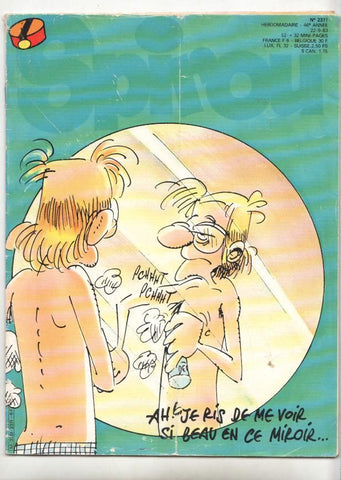 Revista Spirou num 2371, año 46, 22/9/83 - NO INCLUYE SUPLEMENTO CENTRAL DE 32 MINI PÁGINAS