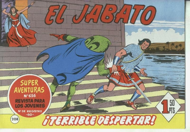El Jabato facsimil numero 208: Terrible despertar