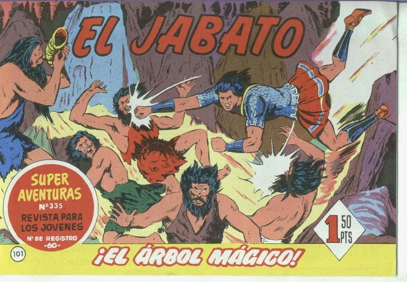 El Jabato facsimil numero 101: El arbol magico