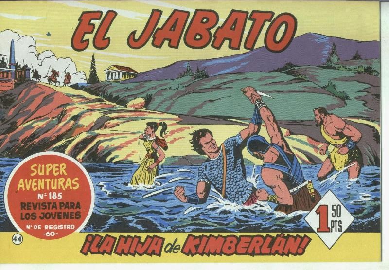 El Jabato facsimil numero 044: La hija de Kimberlan