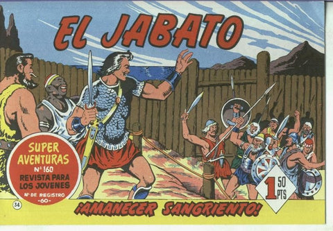 El Jabato facsimil numero 034: Amanecer sangriento