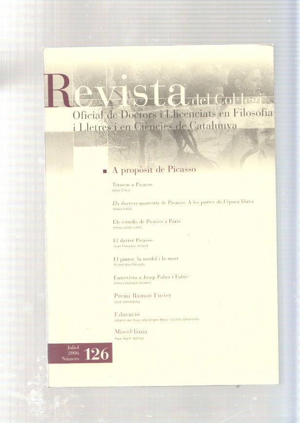 Revista del col legi Oficial de doctors i Llicenciats en Filosofia i en Ciencies de