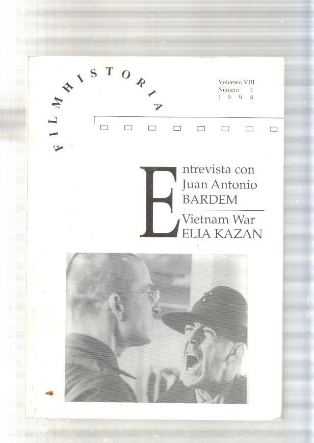 Film Historia Volumen VIII numero 01 1998: Entrevista con Juan Antonio Bardem-