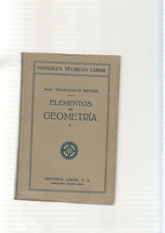 Elementos de Geometria Tomo II