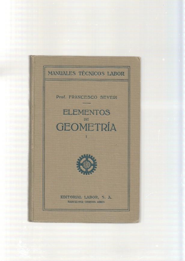 Elementos de Geometria Tomo I