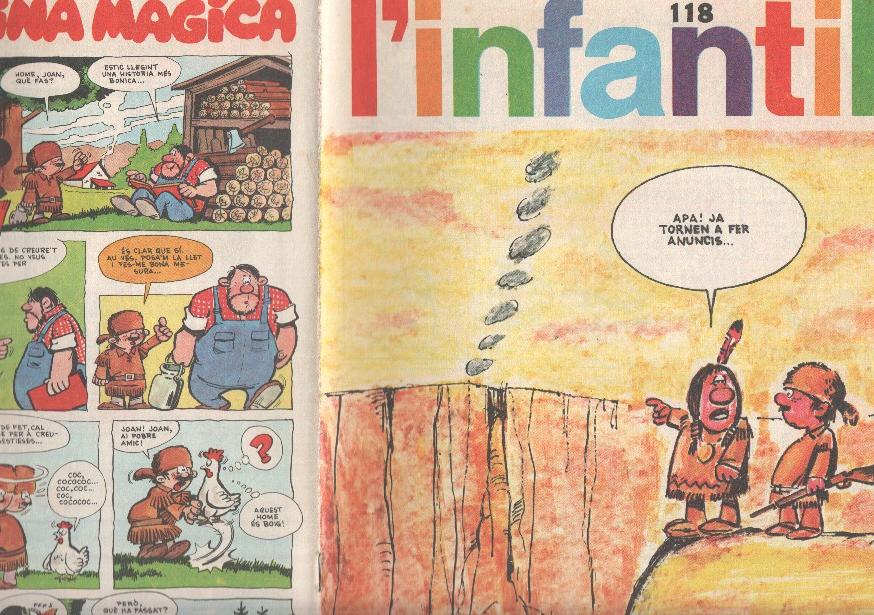Revista L'Infantil numero 118: Ramon (IVA),  Marc Franval, Jack i la mongetera, El viatje prodigios d'en Ferran Pinyol