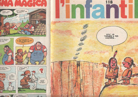 Revista L'Infantil numero 118: Ramon (IVA),  Marc Franval, Jack i la mongetera, El viatje prodigios d'en Ferran Pinyol