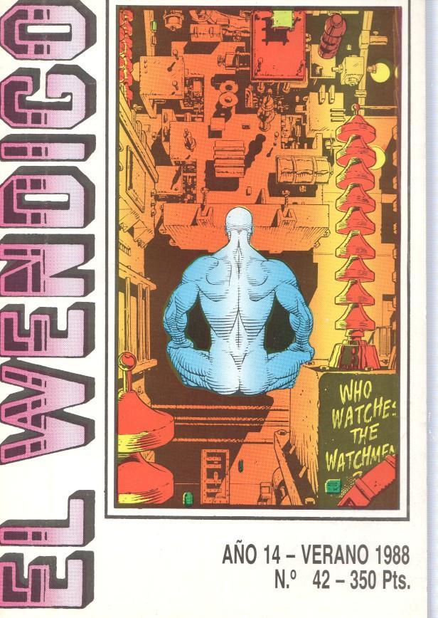 Fanzine: El Wendigo numero 42: Watchmen, Dave Gibbons, Alan Moore