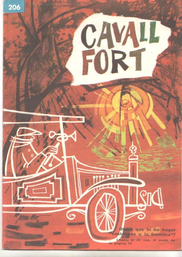 Cavall Fort numero 206, juliol 1971 - Castanyes a la frontera per Marti Olaya