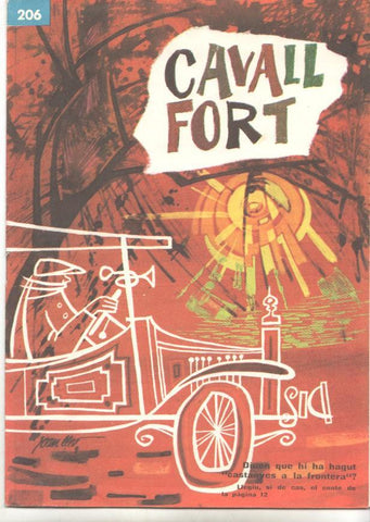 Cavall Fort numero 206, juliol 1971 - Castanyes a la frontera per Marti Olaya