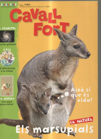 Cavall Fort numero 1181, octubre 2011:  Els marsupials- Hia ha menes de galaxies