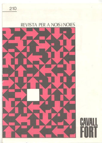 Cavall Fort numero 210, setembre 2a quinzena 1971