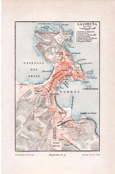LAMINA V31149: Plano de La Coruña