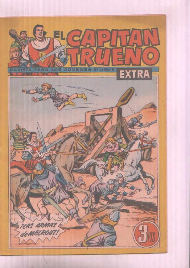 El Capitan Trueno Extra numero 155 (numerado 1 en trasera)