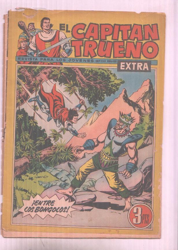 El Capitan Trueno Extra numero 150 (numerado 1 en trasera, cubierta suelta)