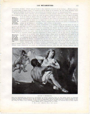 LAMINA V34291: Pluton y Proserpina por S. Ricci