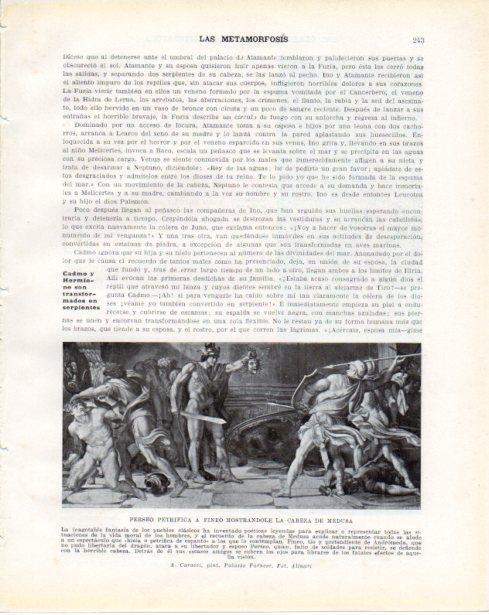 LAMINA V34288: Perseo petrifica a Fineo mostrandole la cabeza de Medusa por A. Caracci