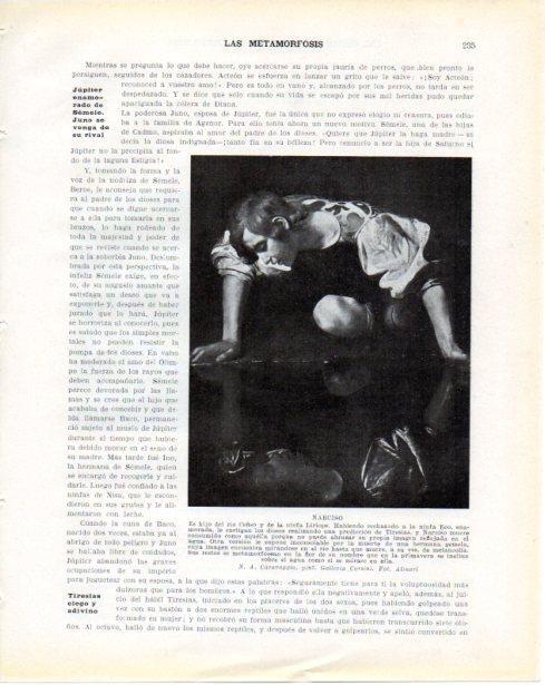 LAMINA V34284: Narciso por Caravaggio