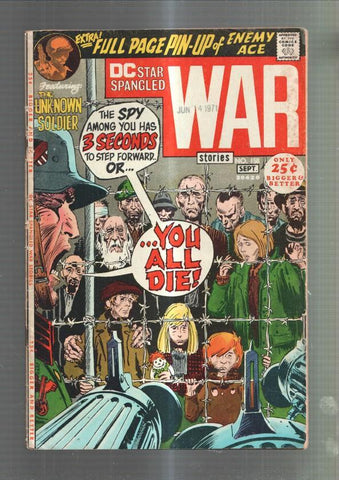 Star Spangled War Stories numero 158: The Unknown Soldier