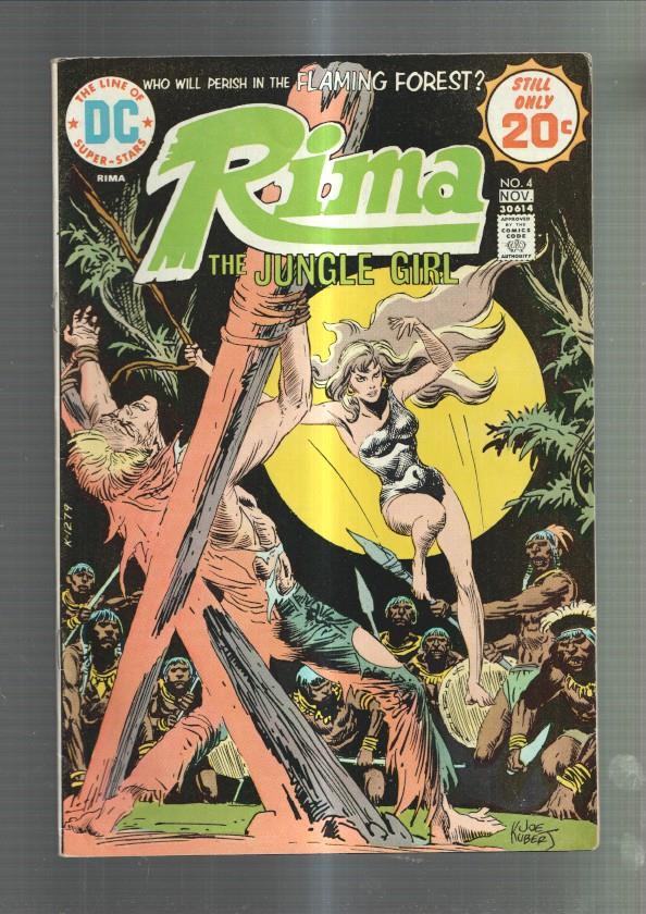 RIMA the jungle girl volumen 1 numero 4