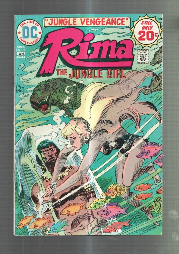RIMA the jungle girl volumen 1 numero 5