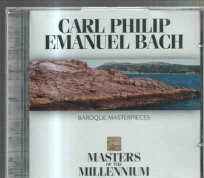 CD MUSICA: CARL PHILIP - EMANUEL BACH. Baroque Masterpieces